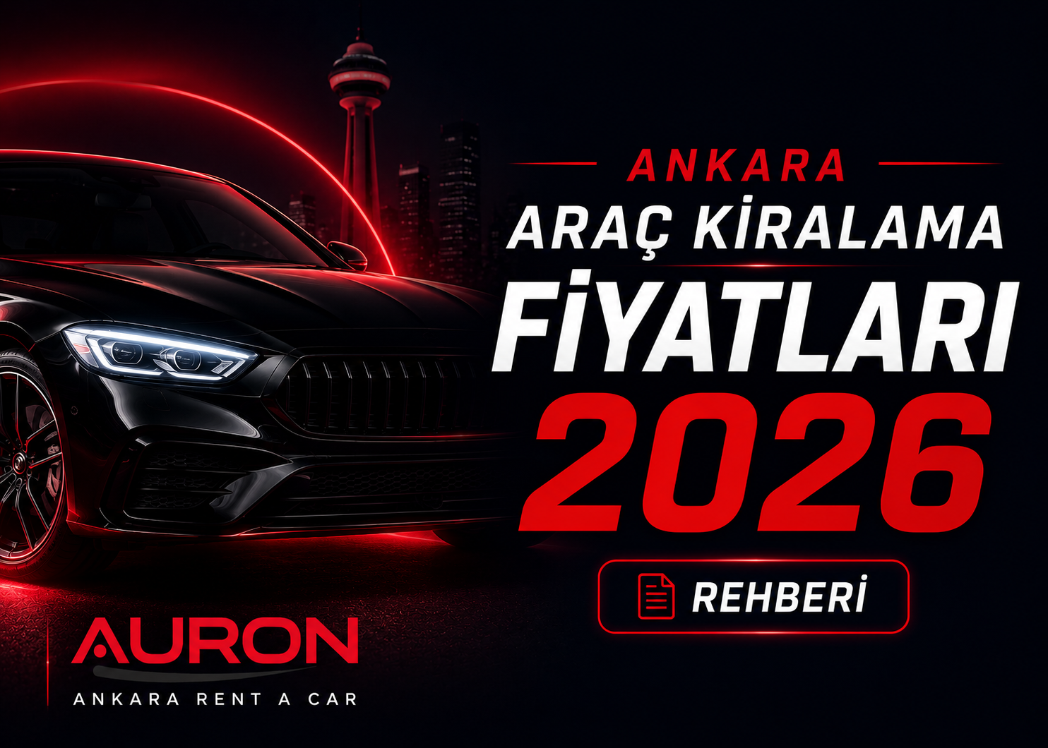 Ankara araç kiralama fiyatları